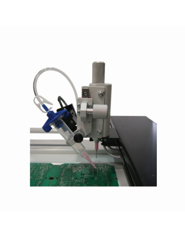 Dispensing head for SMD manipulator