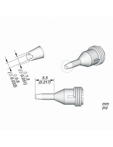 Odpájecí hrot C360-012