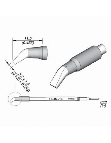 Pájecí hrot C245-732