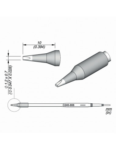 Pájecí hrot C245-806