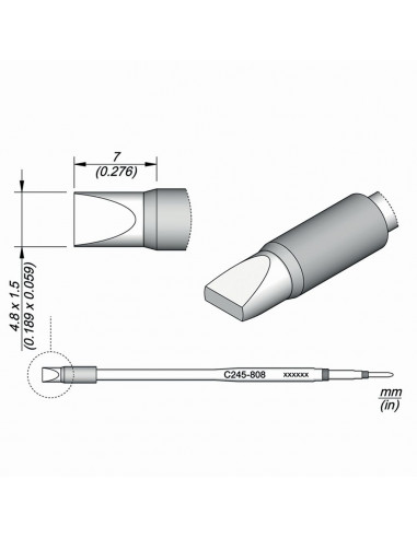 Pájecí hrot C245-808