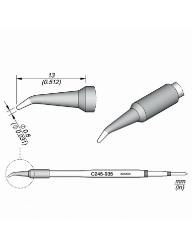 Pájecí hrot C245-935