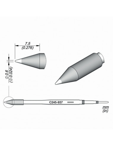 Pájecí hrot C245-937