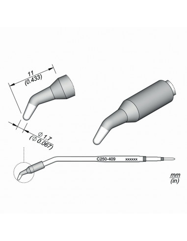 Pájecí hrot C250-409