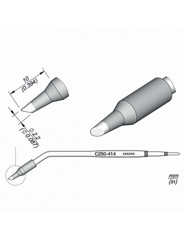 Pájecí hrot C250-414