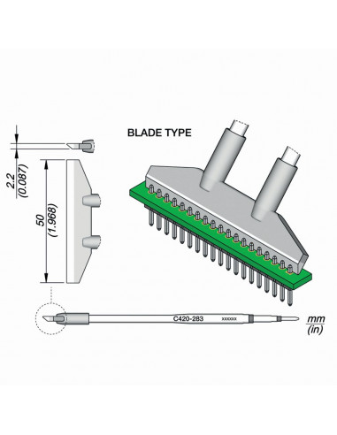 Pájecí hrot C420-283