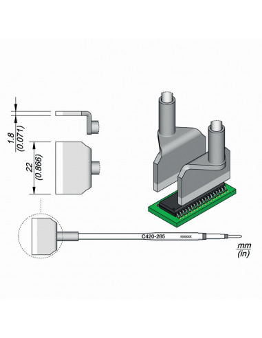 Pájecí hrot C420-285