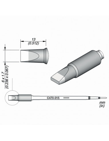 Pájecí hrot C470-015