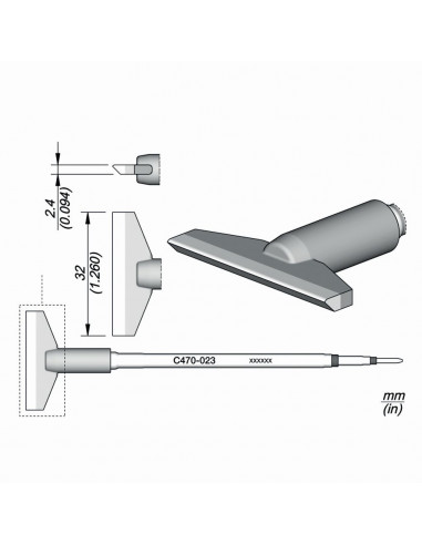 Pájecí hrot C470-023