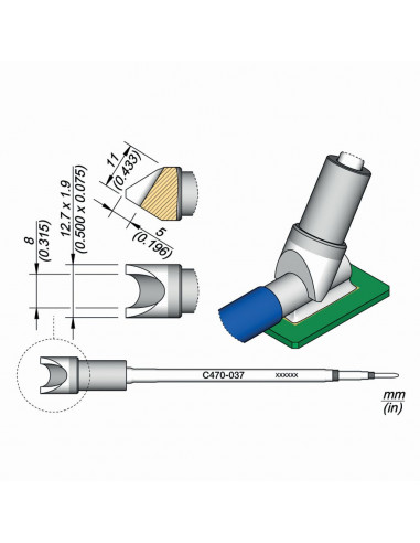 Pájecí hrot C470-037