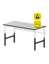 Antistatic ESD table Reeco CLASSIC 1530 x 750