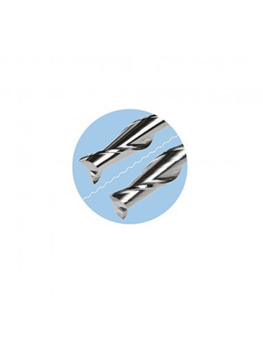 END MILL 1/8" d0,80mm L36mm (2 flutes)