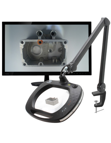 ESD magnifier with HD camera and LED lighting MIGHTY VUE INSPECTOR