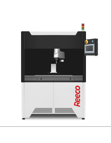 Reeco RE-2100 soldering robot with conveyor