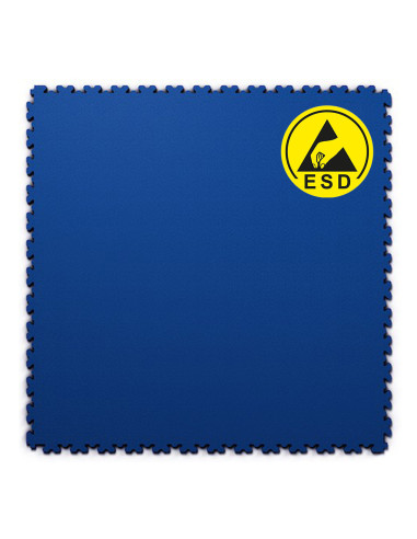 ESD XL floor puzzle, blue, 653 x 653 mm