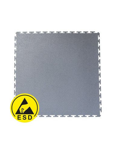 ESD floor puzzle - dark grey