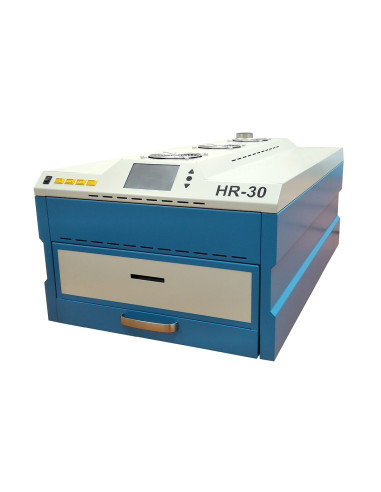 Velká reflow pec HR-30 s podporou N2 a odsáváním